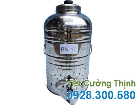 Bình nước inox 15 lit BN-15