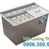 Thùng đá inox có khay topping TD-TP05