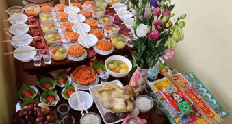 Cúng đầy tháng đơn giản cho bé