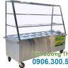 Tủ hâm nóng thức ăn 3 tầng 12 khay 2 nồi TH-16N