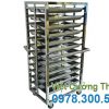 Xe đẩy inox 12 khay XDI-05