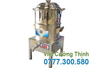 Nồi Điện Hấp Cơm Tấm Ecomi 1 Tầng Size 400 NHCTE-D400-1T
