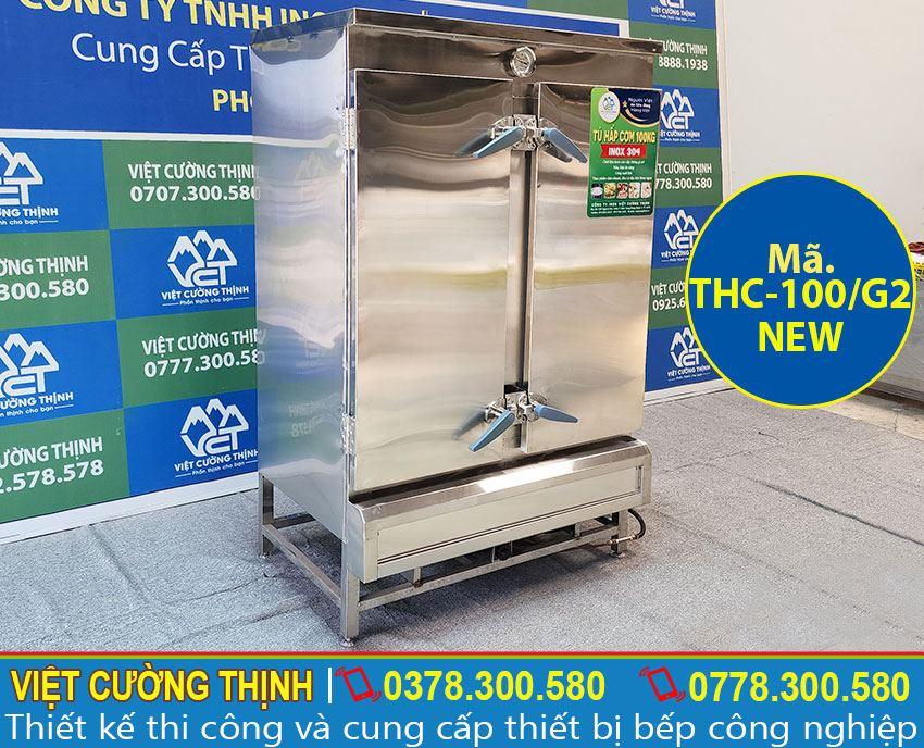 Tủ Nấu Cơm 100Kg Bằng Gas THC-100/G2 (04)